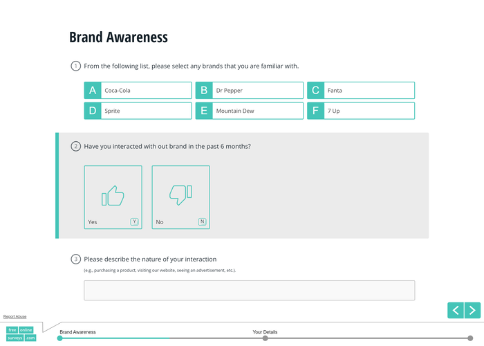 Brand Awareness Survey